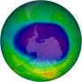Antarctic Ozone 2005-09-22